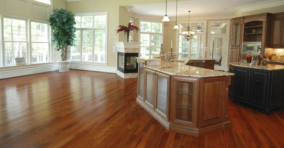 New kitchen and hardwood floors project in Charlotte NC